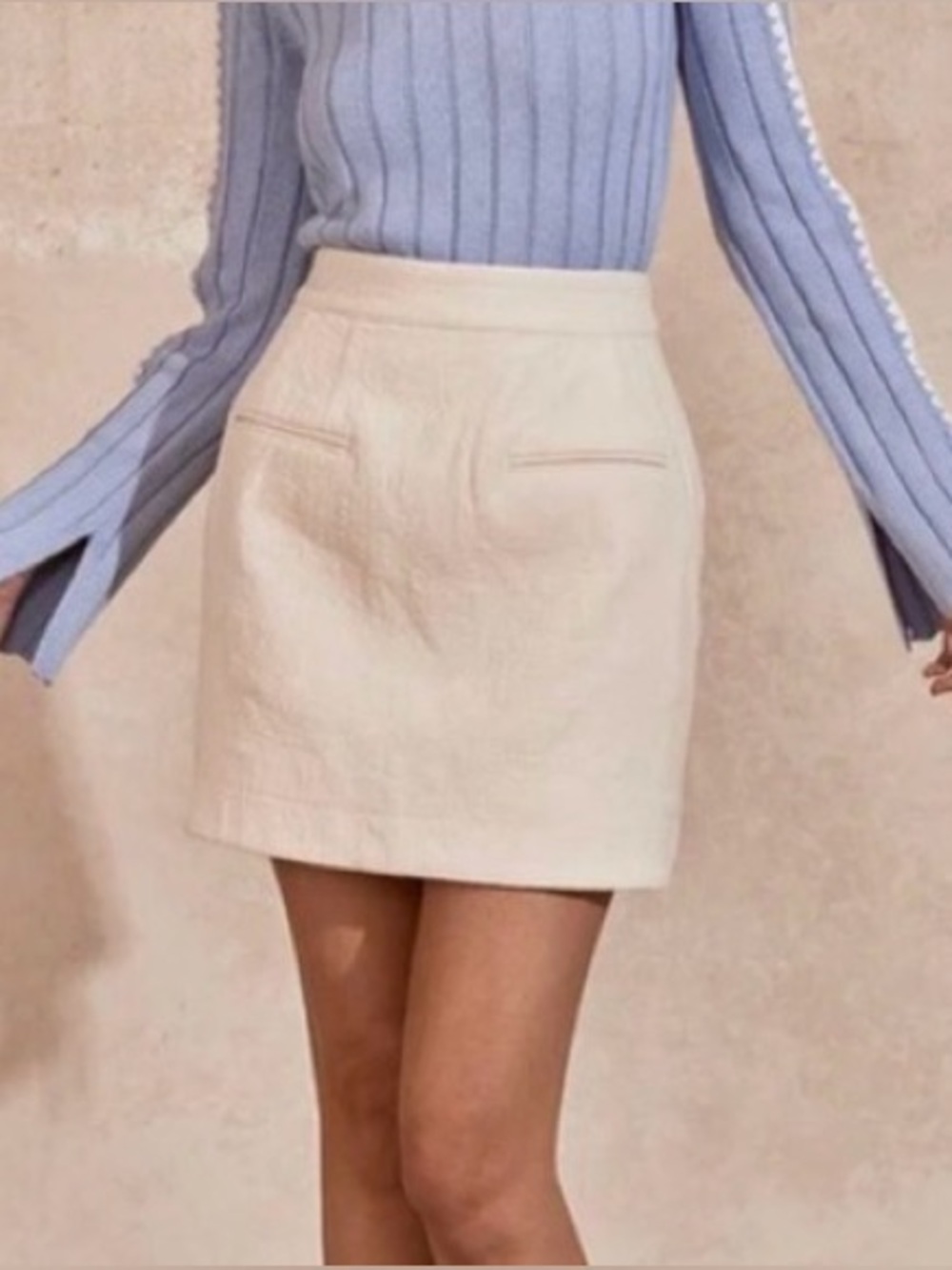 Mon Renn Lorina Miniskirt Size S $159 MSRP